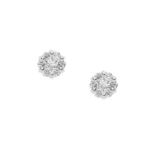 Comete - Orecchini Oro Rose Di Diamanti